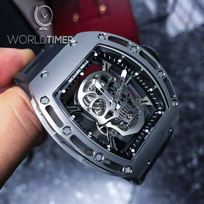 Richard Mille RM 052 Titanium Skull Tourbillon 理查德米勒 RM 052 钛金属骷髅头 陀飞轮腕表 | WORLDTIMER