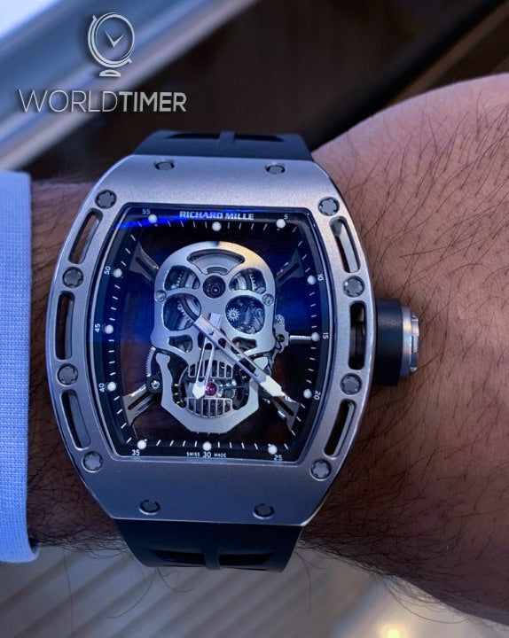 Richard Mille RM 052 Titanium Skull Tourbillon 理查德米勒 RM 052 钛金属骷髅头 陀飞轮腕表 | WORLDTIMER