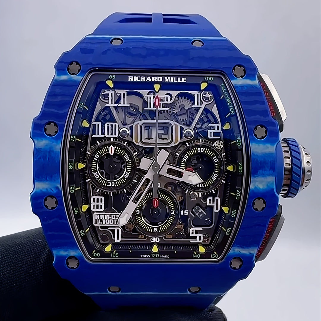 Richard Mille RM 11-03 Jean Todt 50th Anniversary Limited Edition 理查米尔 RM 11-03 Jean Todt 50 周年 | WORLDTIMER