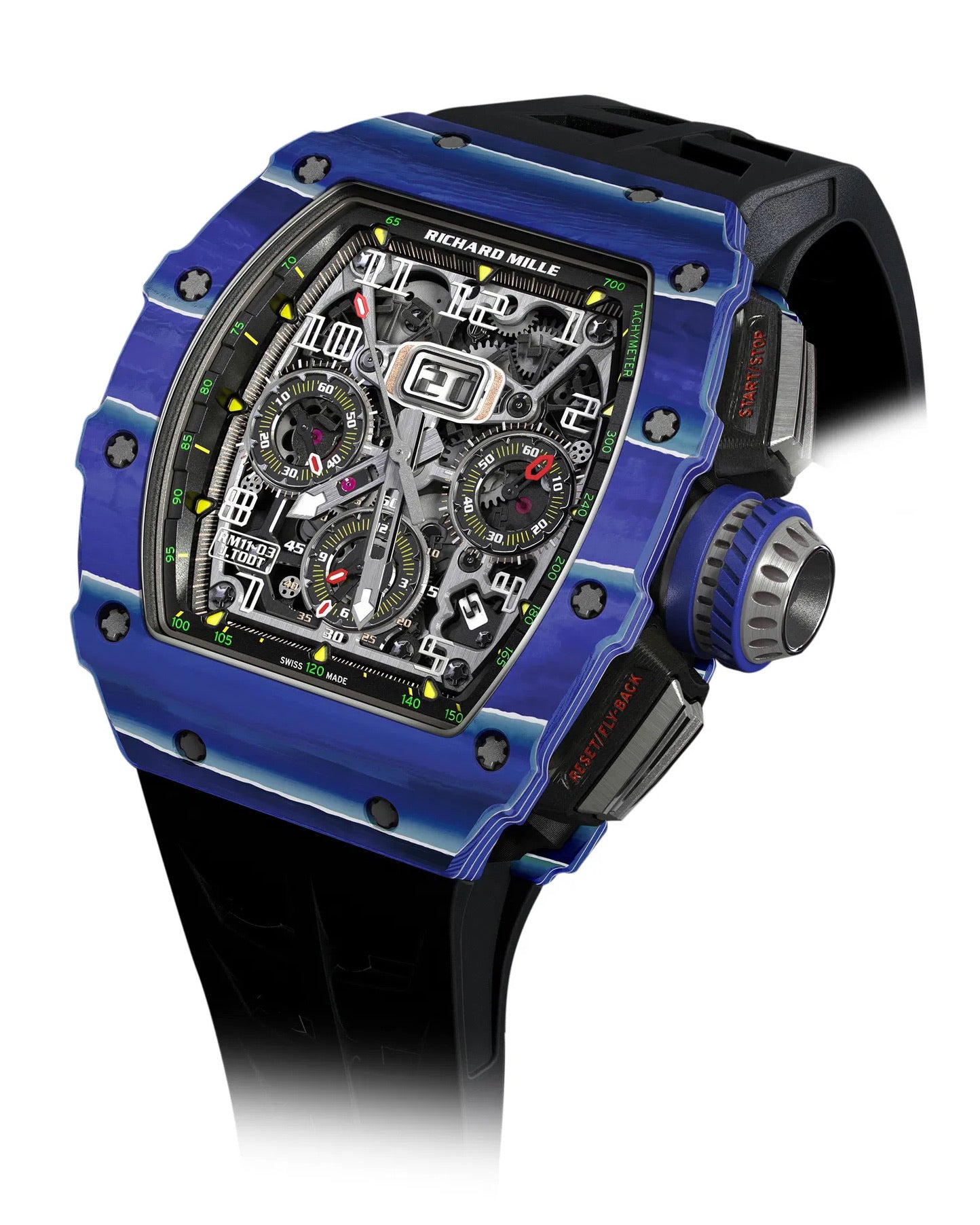 Richard Mille RM 11-03 Jean Todt 50th Anniversary Limited Edition 理查米尔 RM 11-03 Jean Todt 50 周年纪念男士腕表 | WORLDTIMER