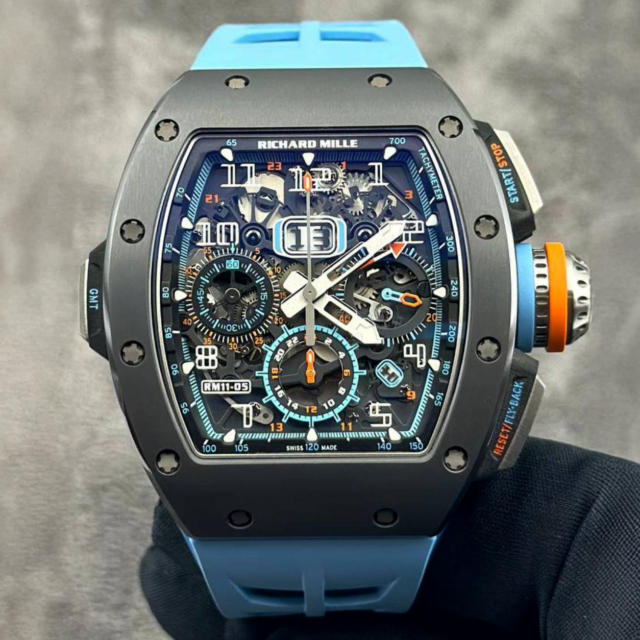 Richard Mille RM 11-05 Automatic Flyback Chronograph GMT | WORLDTIMER
