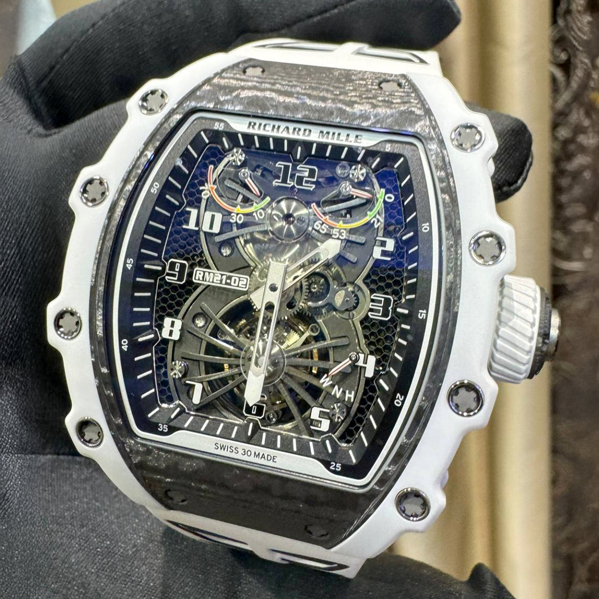 Brand New Richard Mille RM 21-02 Manual Winding Tourbillon Aerodyne | WORLDTIMER