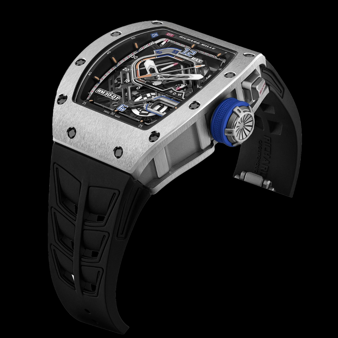 Brand New Richard Mille RM 30-01 Declutchable Rotor Titanium 理查德米尔 RM30-01 Ti | WORLDTIMER