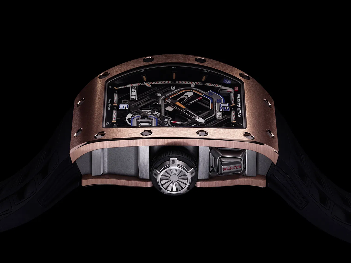 Richard Mille RM 30-01 Rose Gold Automatic Winding with Declutchable Rotor | WORLDTIMER