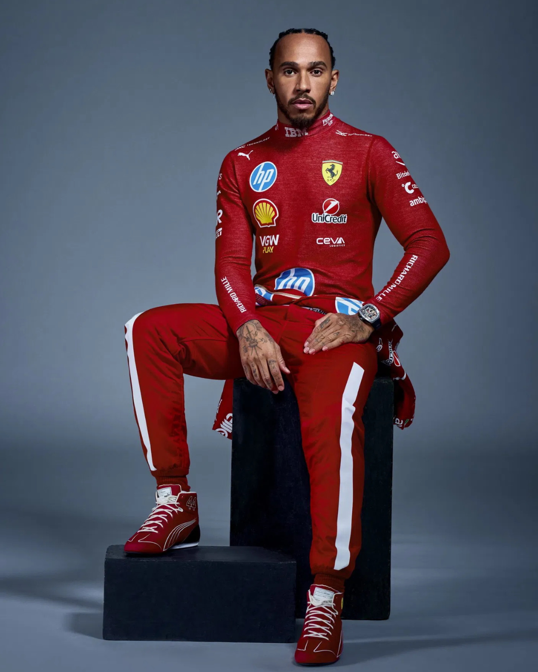 Richard Mille RM 43-01 Ferrari Tourbillon Split-Seconds Chronograph Titanium 理查德米勒 RM 43-01 Ferrari 手动上链陀飞轮双秒追针计时码表 | WORLDTIMER