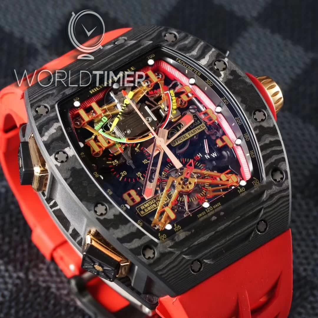 Richard Mille RM 50-01 Romain Grosjean Lotus F1 Team Tourbillon IN STOCK | WORLDTIMER