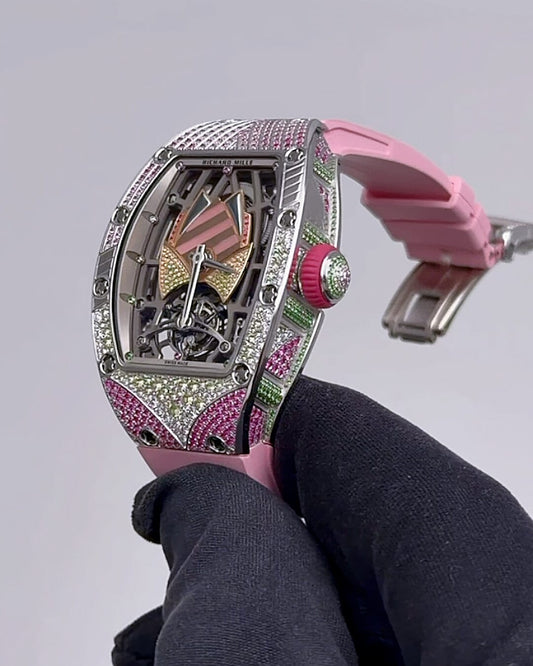 Richard Mille RM 71-02 Bianca Tourbillon Ladies Watch 理查德米勒 RM 71-02 Bianca 自动上链陀飞轮女表 | WORLDTIMER