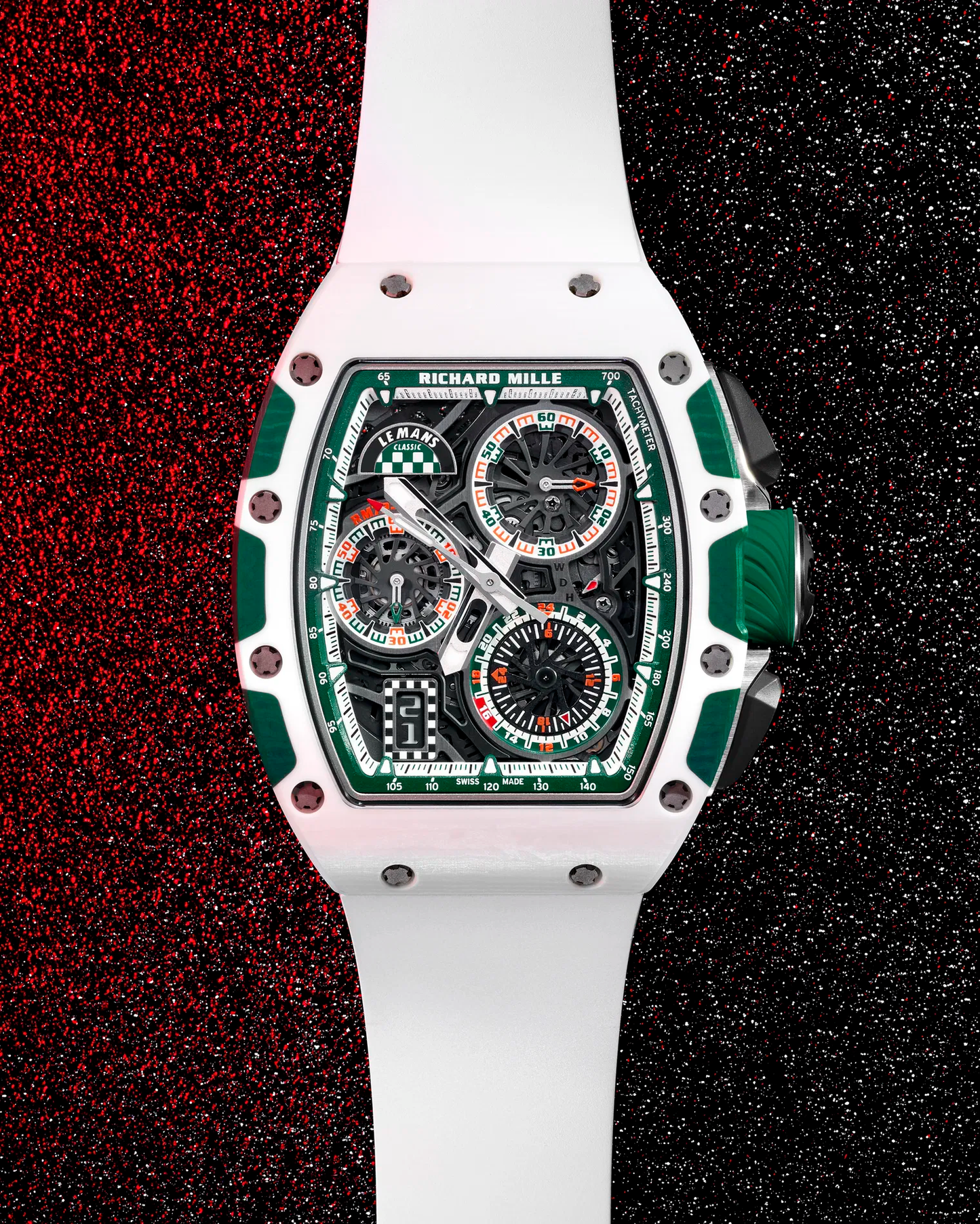 Richard Mille RM 72-01 LMC 理查米尔 RM 72-01 Le Mans Classic 自动上链飞返计时码表 | WORLDTIMER