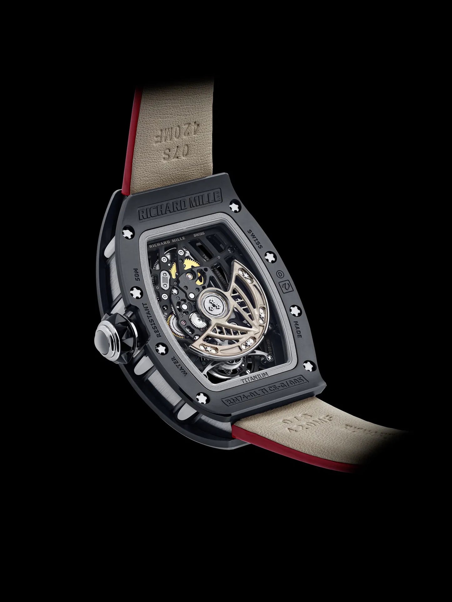 Brand New Richard Mille RM 74-01 Titanium Tourbillon Automatic Winding | WORLDTIMER