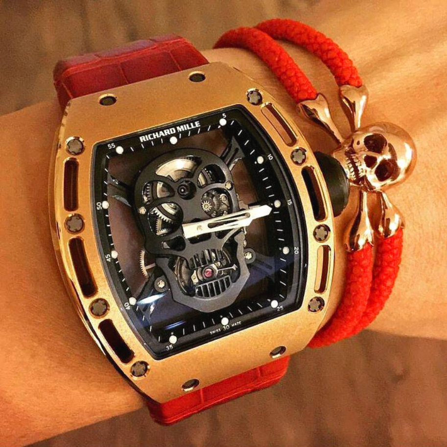 Richard Mille Skull RM 052 Rose Gold Tourbillon (The Watch That Broke The Internet) | WORLDTIMER