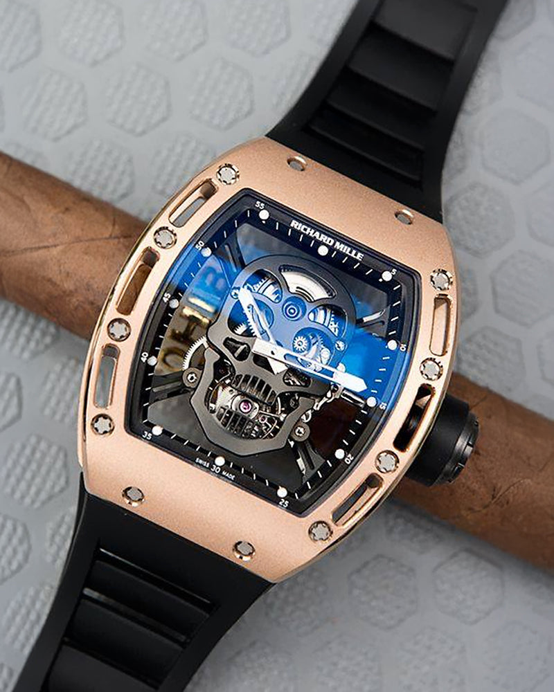 Richard Mille Skull RM 052 Rose Gold Tourbillon (The Watch That Broke The Internet) | WORLDTIMER