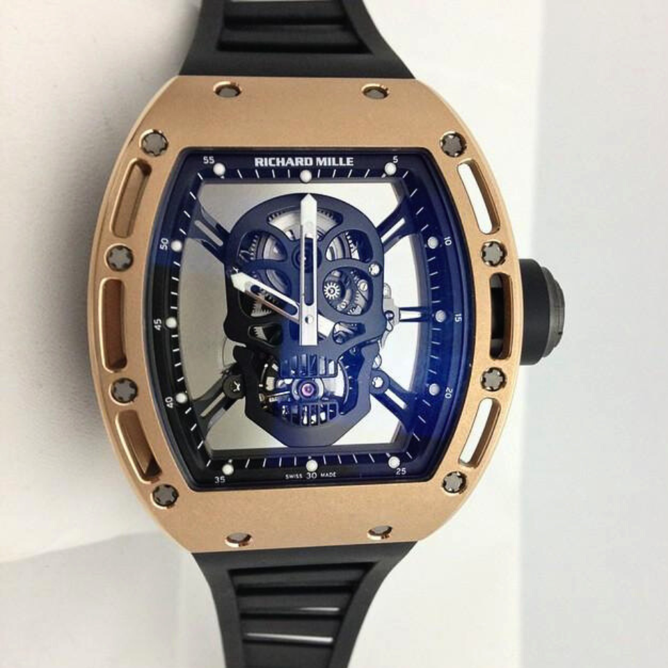 Richard Mille Skull RM 052 Rose Gold Tourbillon (The Watch That Broke The Internet) | WORLDTIMER