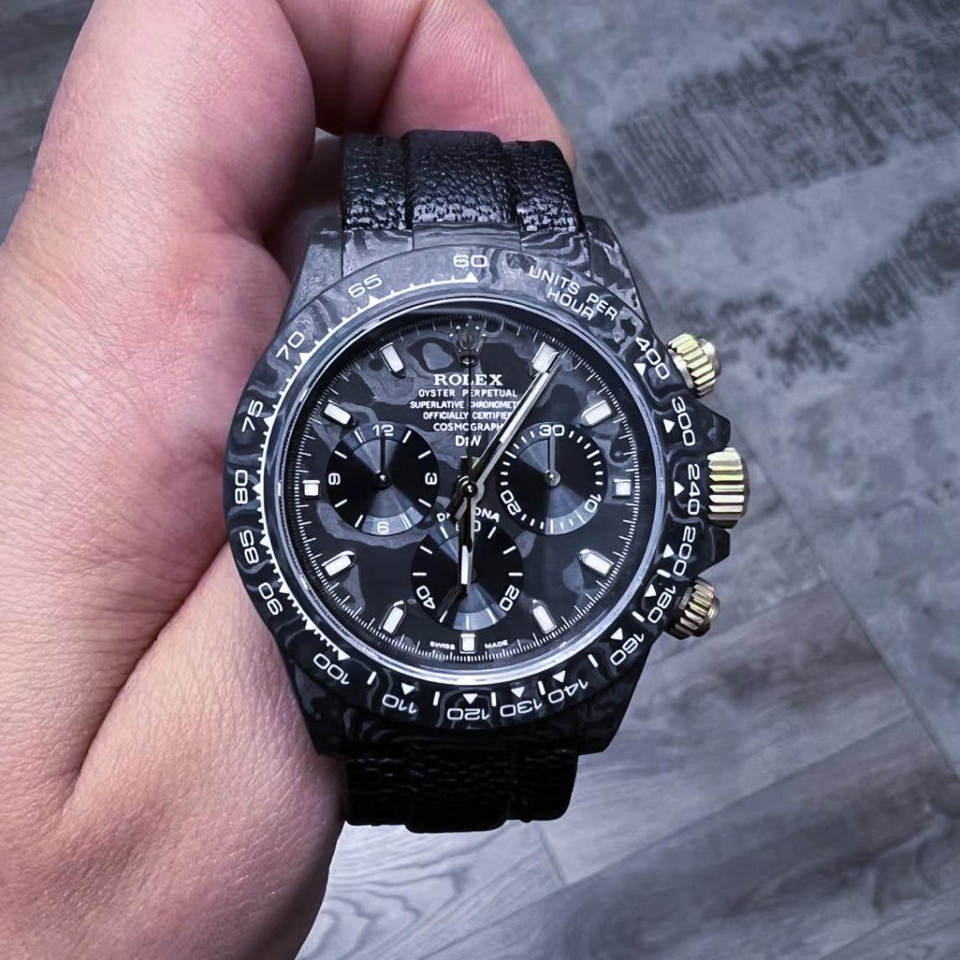 NTPT Carbon DiW Rolex Daytona BLACK & GOLD 碳纖 勞力士地通拿 | WORLDTIMER