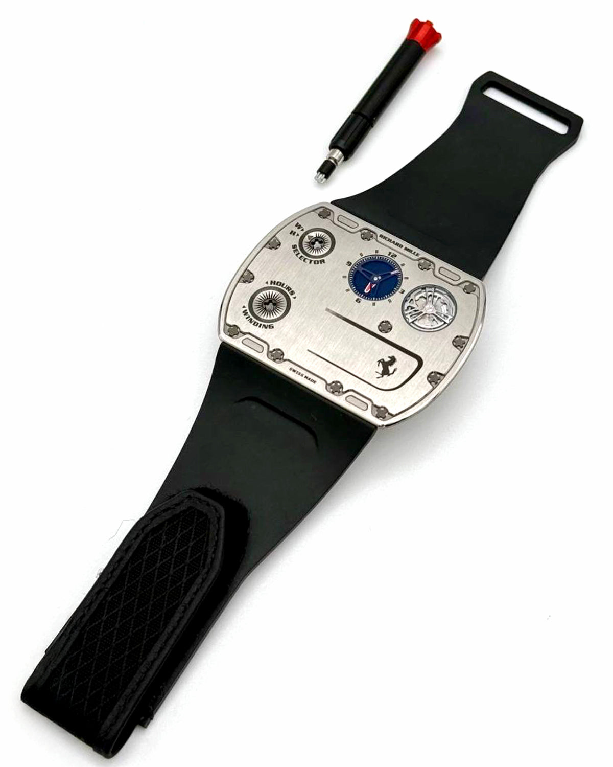 WORLD'S THINNEST Watch Richard Mille RM UP-01 Ferrari Ultraflat Revealed | WORLDTIMER