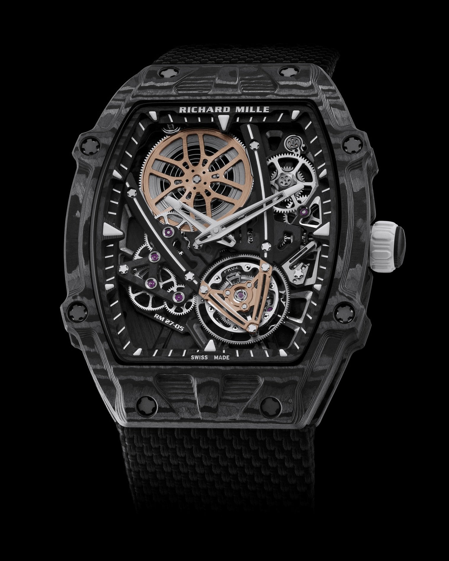 Richard Mille RM 27-05 Rafael Nadal Flying Tourbillon RM2705 Rafael Nadal浮动陀飞轮腕表 | WORLDTIMER