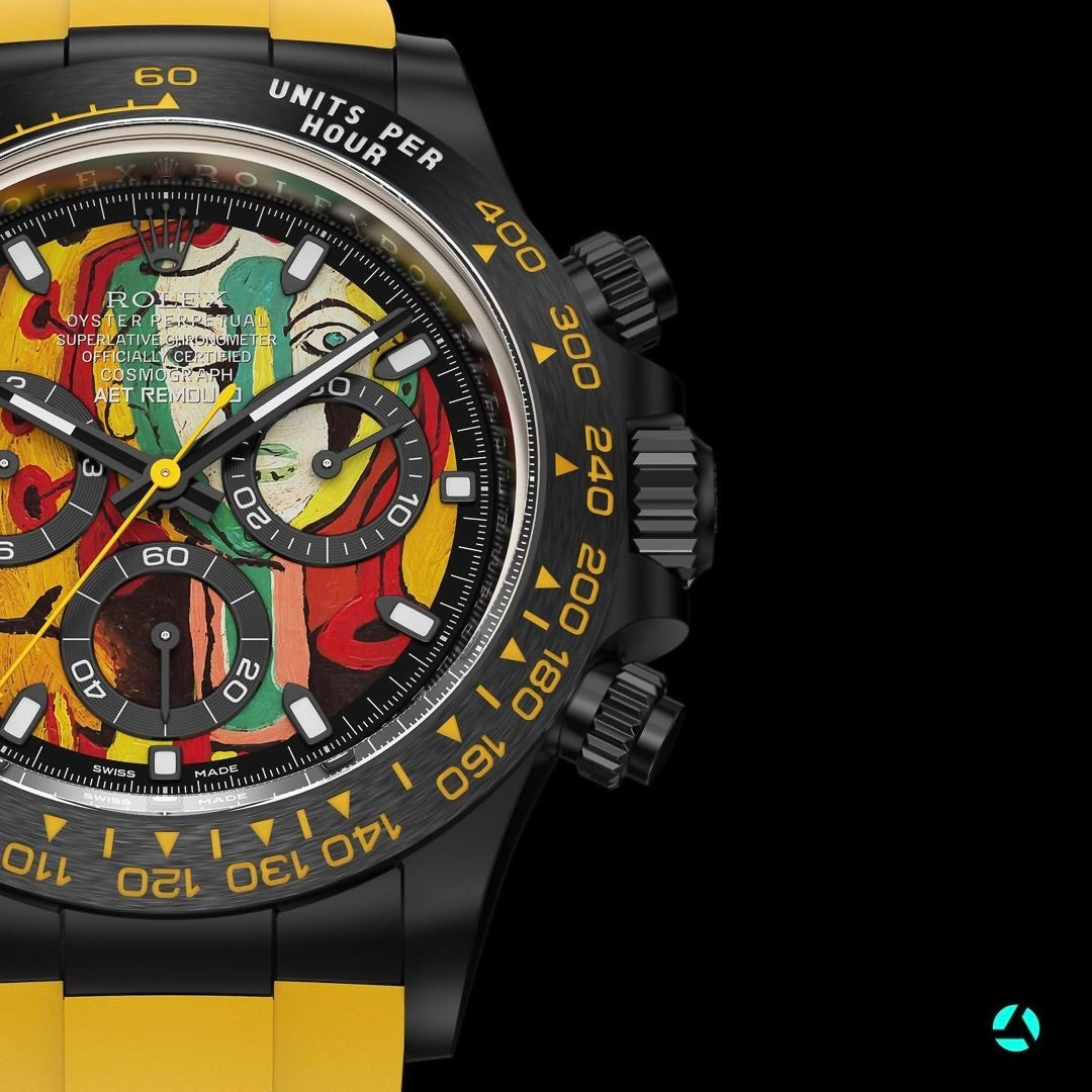 AET REMOULD 勞力士 地通拿 YOUNG LADY RUBBER STRAP 陶瓷手錶 Rolex Daytona Ceramic | WORLDTIMER