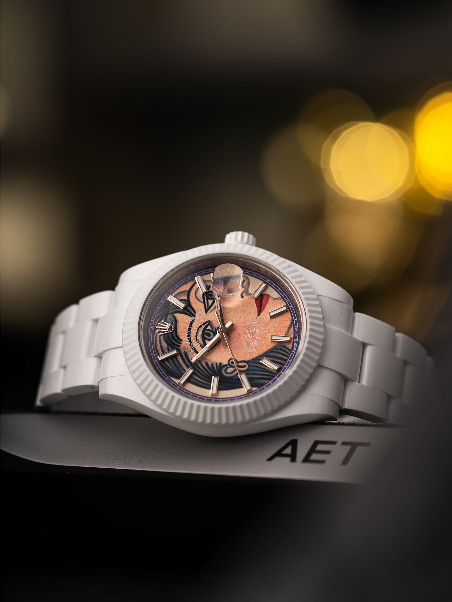 AET REMOULD x PICASSO Rolex Datejust PORTRAIT OF DORA MARA 劳力士日志型 全陶瓷手表 | WORLDTIMER