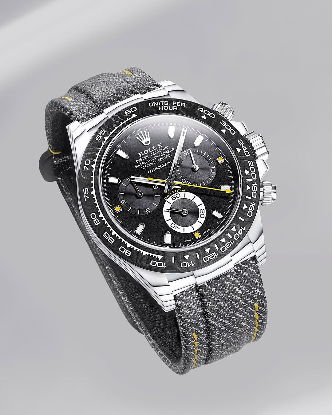 STRIKER Rolex DiW Daytona CarboQuartz UNIQUE WATCH 劳力士石英纤维 DiW迪通拿 | WORLDTIMER