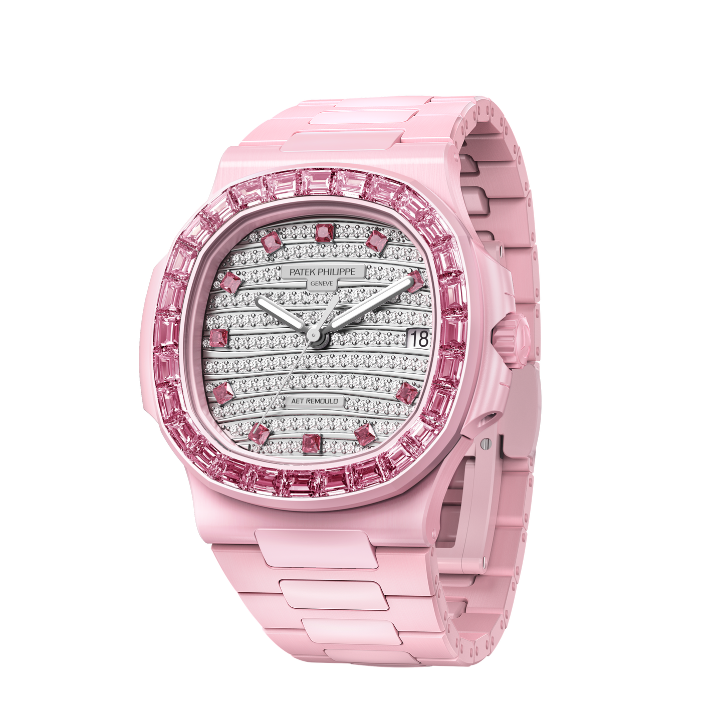 AET REMOULD Diamond Patek Nautilus GLIESE 百达翡丽鹦鹉螺 满天星 GLIESE | WORLDTIMER