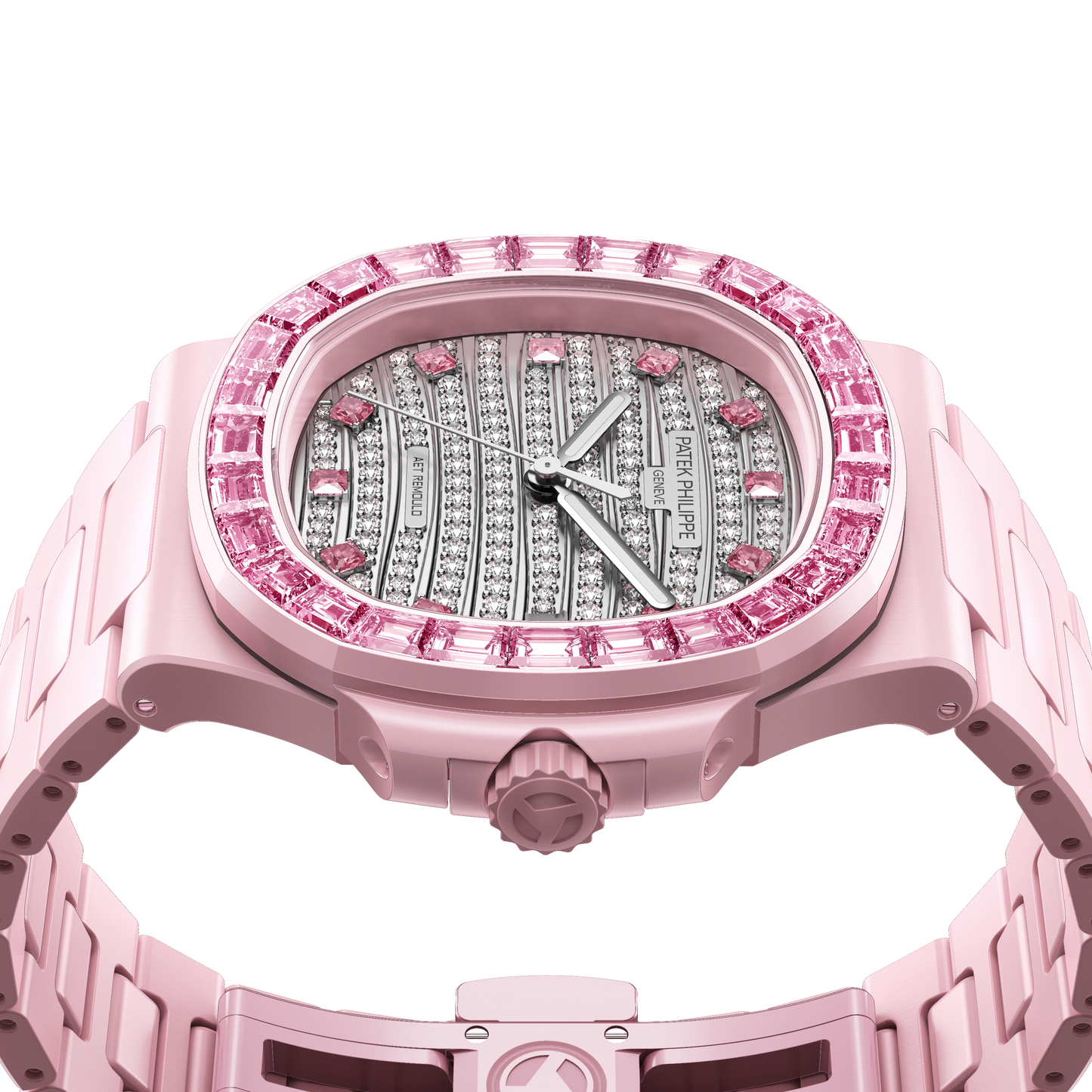 AET REMOULD Diamond Patek Nautilus GLIESE 百达翡丽鹦鹉螺 满天星 GLIESE | WORLDTIMER