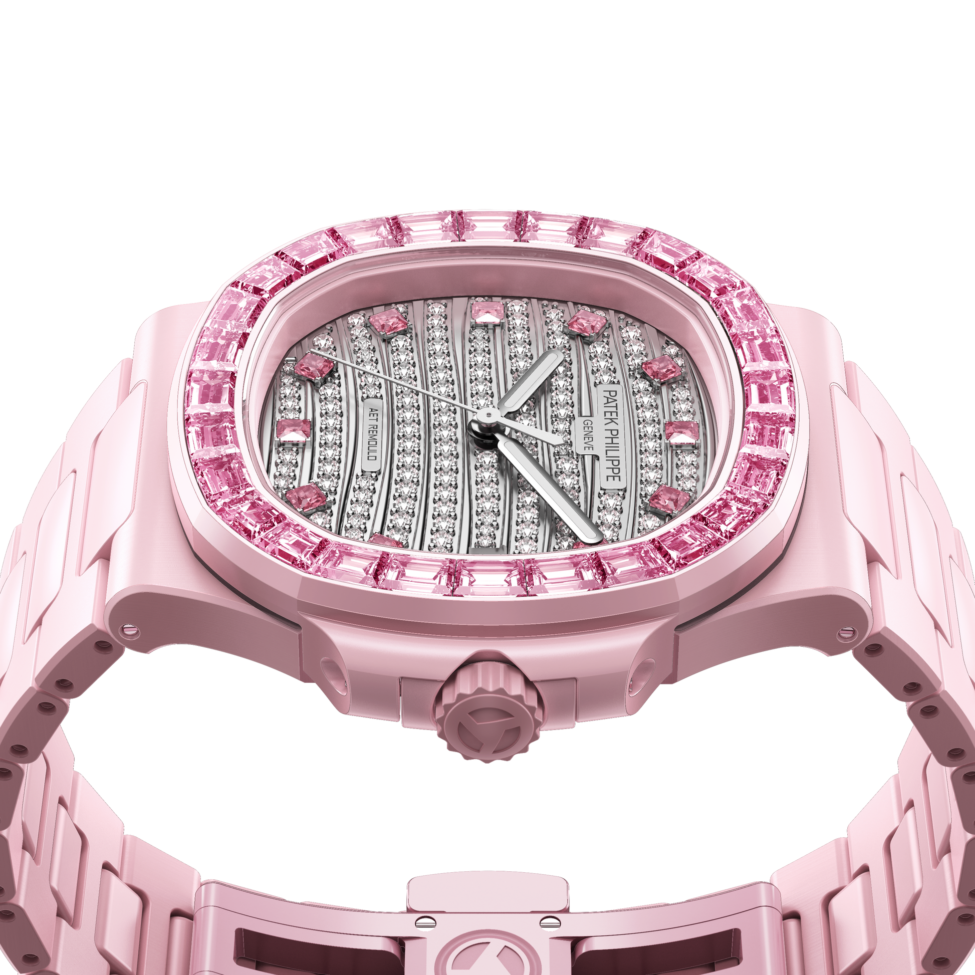 AET REMOULD Diamond Patek Nautilus GLIESE 百达翡丽鹦鹉螺 满天星 GLIESE | WORLDTIMER