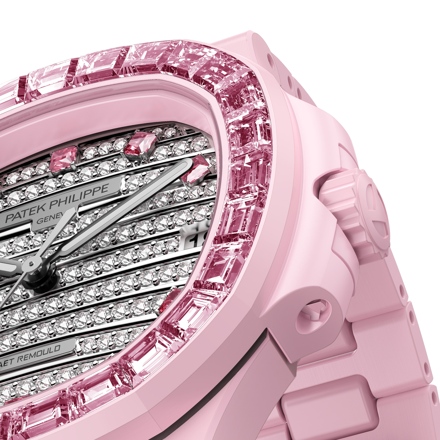 AET REMOULD Diamond Patek Nautilus GLIESE 百达翡丽鹦鹉螺 满天星 GLIESE | WORLDTIMER