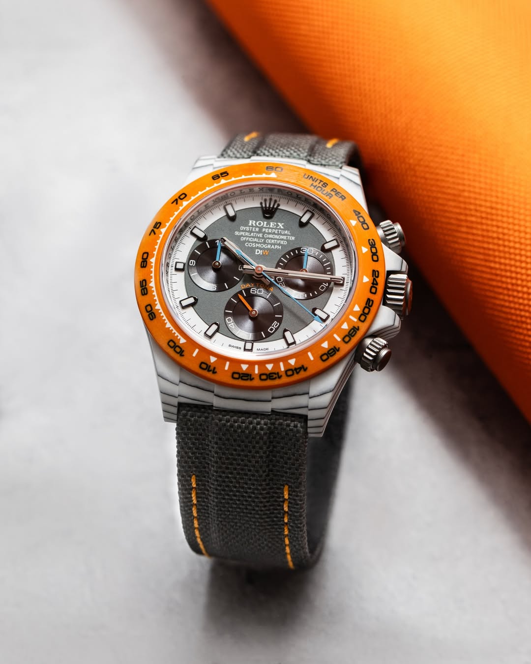 CarboQuartz Rolex DiW Daytona OCELLARIS 劳力士DiW 石英纤维迪通拿 | WORLDTIMER