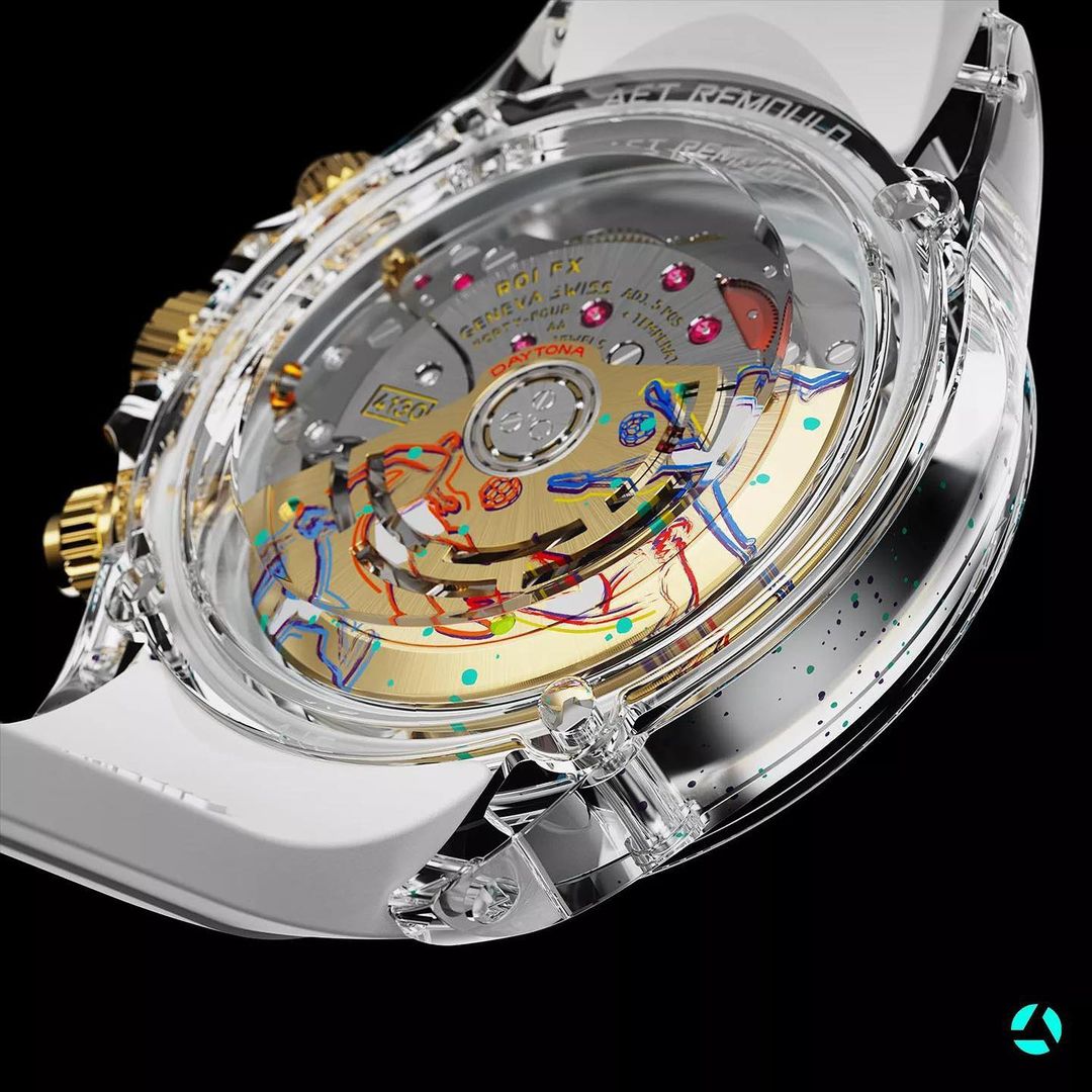 AET REMOULD Sapphire Rolex Daytona FOOTBALL FEAST | WORLDTIMER