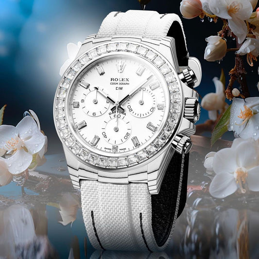 CarboQuartz DiW Rolex Rainbow Daytona CRYSTAL DiW劳力士 彩虹迪通拿 | WORLDTIMER