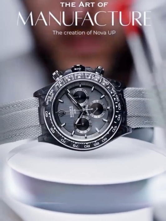 UNIQUE DiW Rolex Graphite Daytona NOVA 勞力士diw碳纖維地通拿 | WORLDTIMER