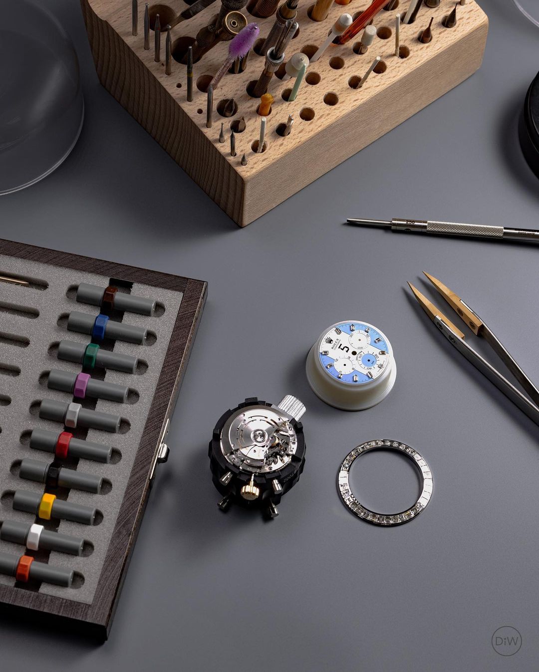 LEANDRO PAREDES Rolex DiW Daytona Baguette Bezel 劳力士钻石表圈 迪通拿 | WORLDTIMER