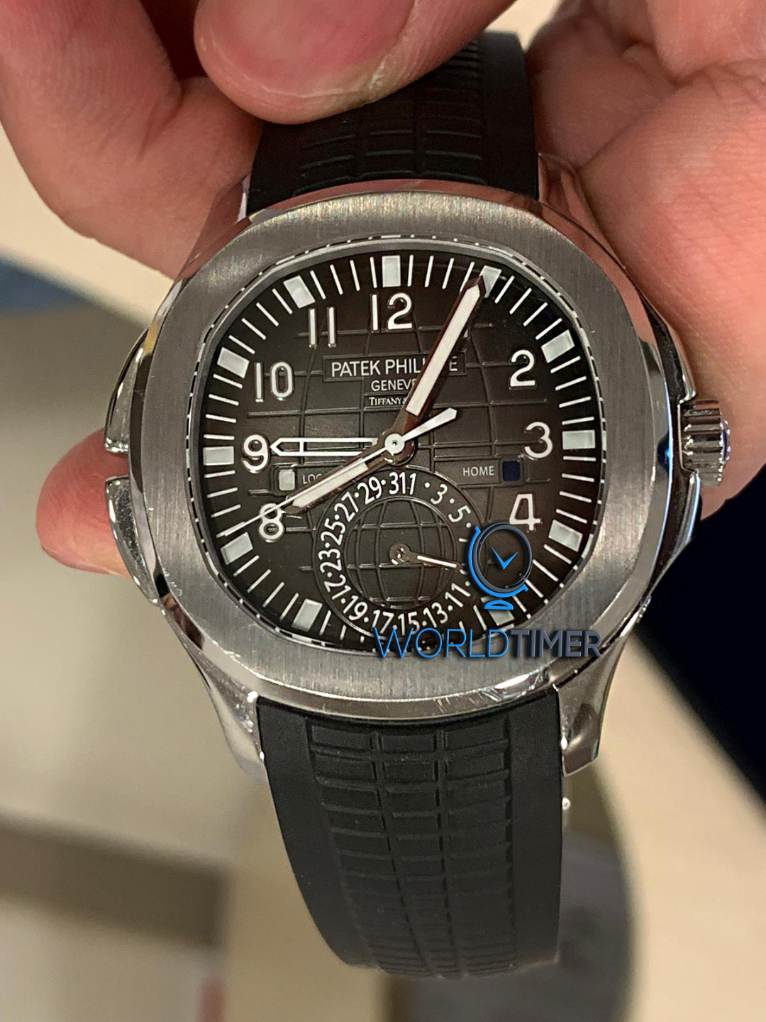 Tiffany & Co Patek Philippe Nautilus 5164A 蒂芙尼鹦鹉螺 | WORLDTIMER