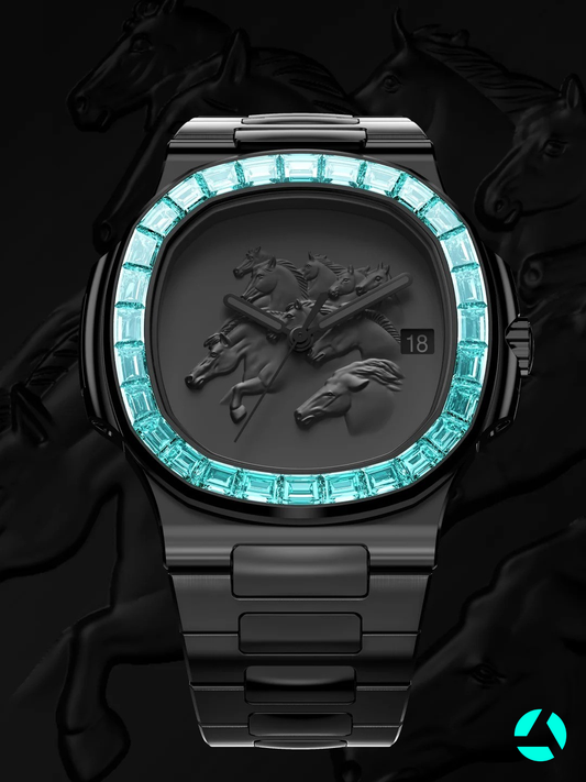 🧧 Horse Year Diamond Nautilus｜CNY Special 🐎 喜迎马年春节 🐴 AET REMOULD 百达翡丽 钻石鹦鹉螺💎 | WORLDTIMER