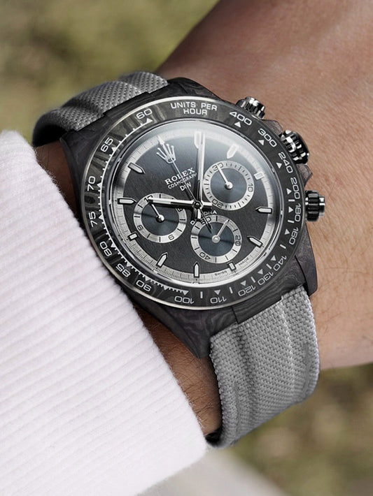 UNIQUE DiW Rolex Graphite Daytona NOVA 勞力士diw碳纖維地通拿 | WORLDTIMER