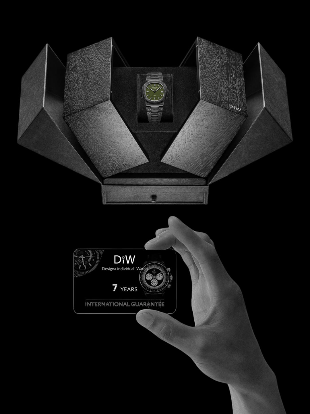 Patek Philippe Nautilus DiW BLACK GRAIL KHAKI 百达翡丽鹦鹉螺 5711 | WORLDTIMER