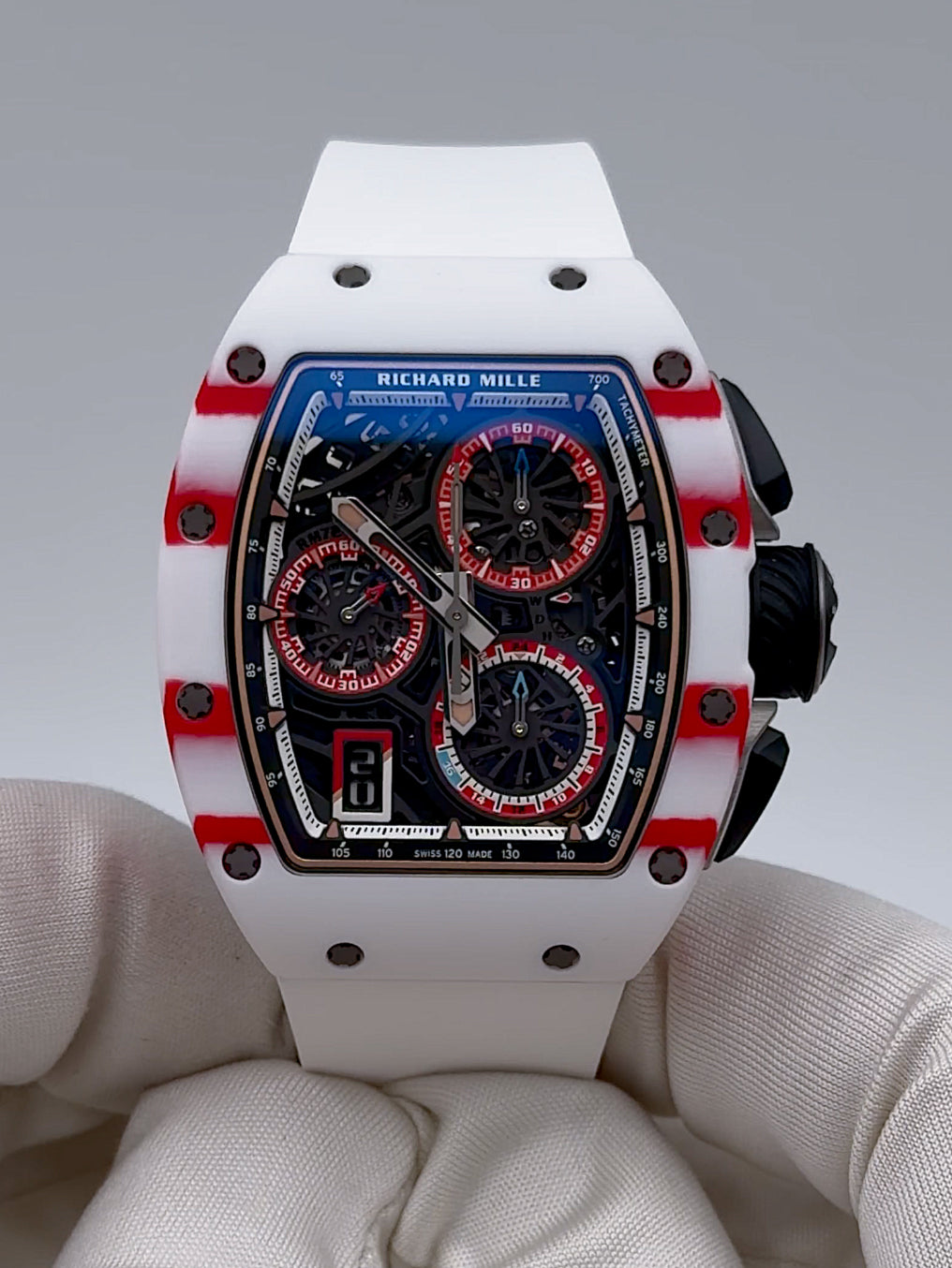 Richard Mille RM 72-01 Charles Leclerc 理查米尔 RM 72-01 自动上链飞返计时码表 | WORLDTIMER