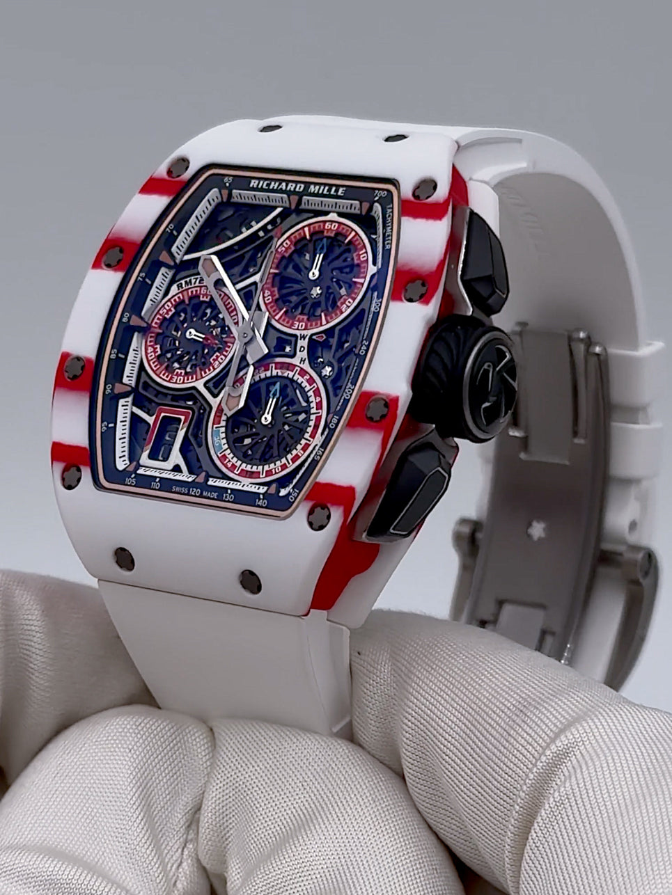 Richard Mille RM 72-01 Charles Leclerc 理查米尔 RM 72-01 自动上链飞返计时码表 | WORLDTIMER