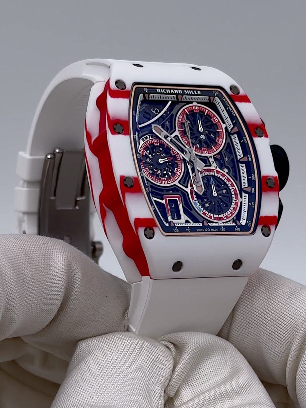 Richard Mille RM 72-01 Charles Leclerc 理查米尔 RM 72-01 自动上链飞返计时码表 | WORLDTIMER