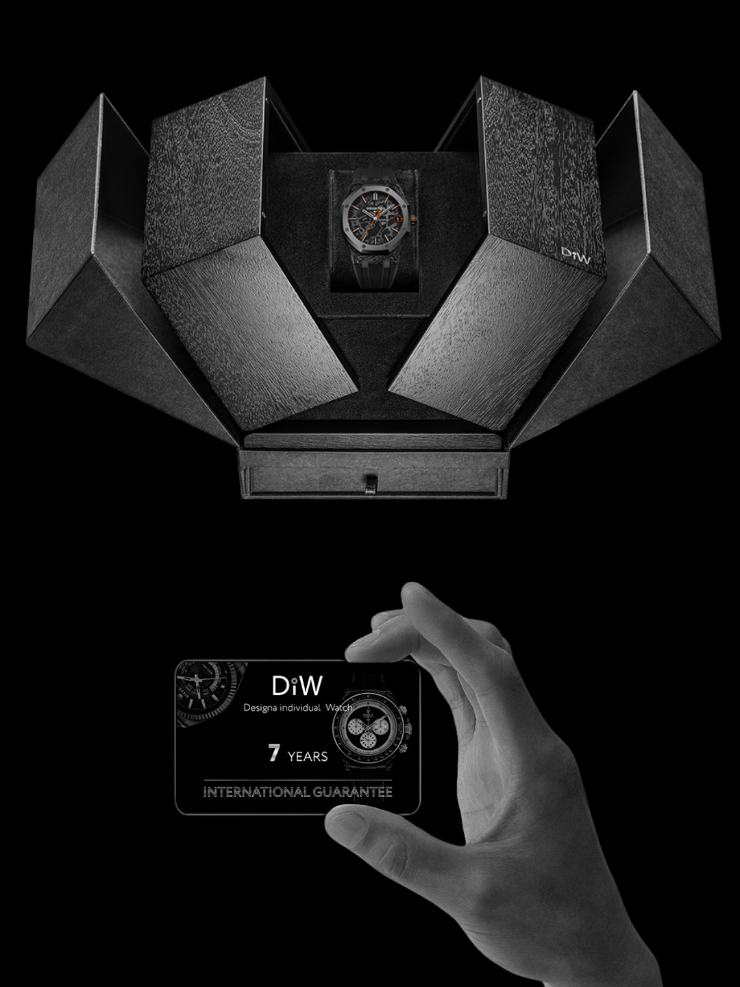 DiW Voidline SPEEDSTER｜NTPT Carbon AP15500 全球最轻 爱彼皇家橡树15500 | NTPT 碳纤维 | 85g | DiW | WORLDTIMER