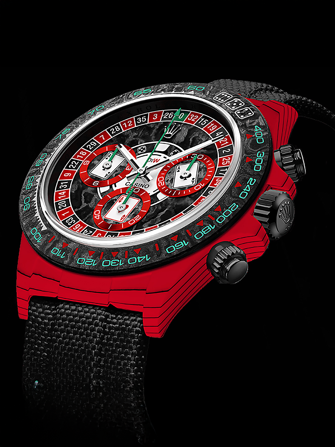 The Price of This Brand New DiW Rolex Daytona is Absolutely Unbeatable  LUCKY PLAYER 3 劳力士石英纤维 DiW迪通拿 | WORLDTIMER