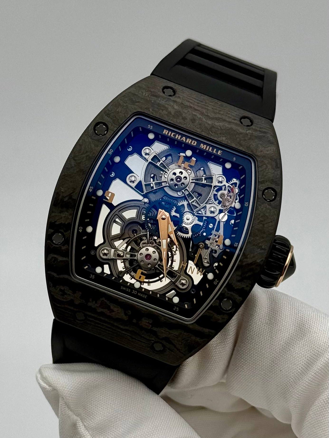 Richard Mille RM 17-01 Black NTPT Tourbillon 理查德米勒 RM 17-01 Black TPT Carbon 陀飞轮腕表 | WORLDTIMER