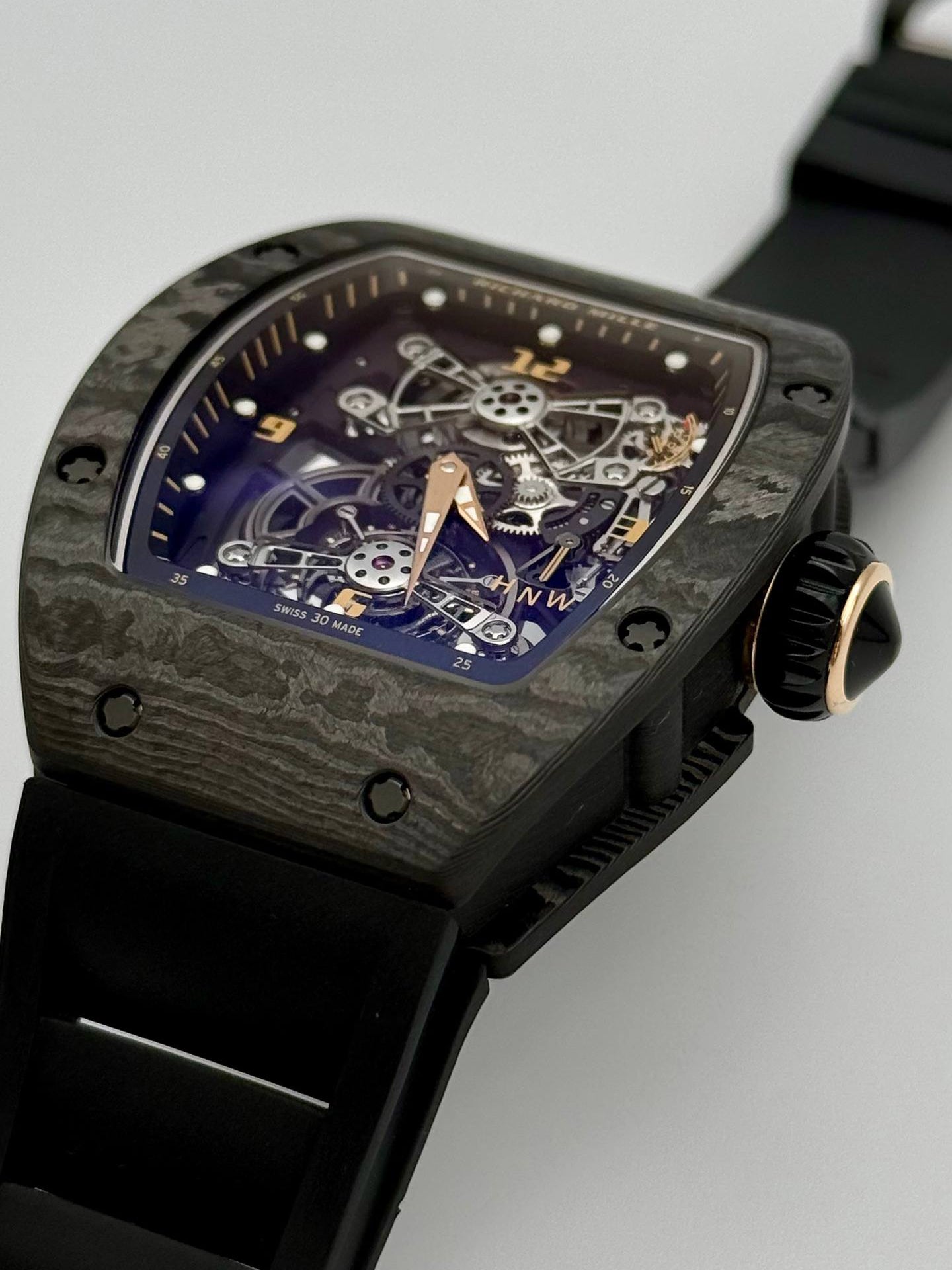 Richard Mille RM 17-01 Black NTPT Tourbillon 理查德米勒 RM 17-01 Black TPT Carbon 陀飞轮腕表 | WORLDTIMER