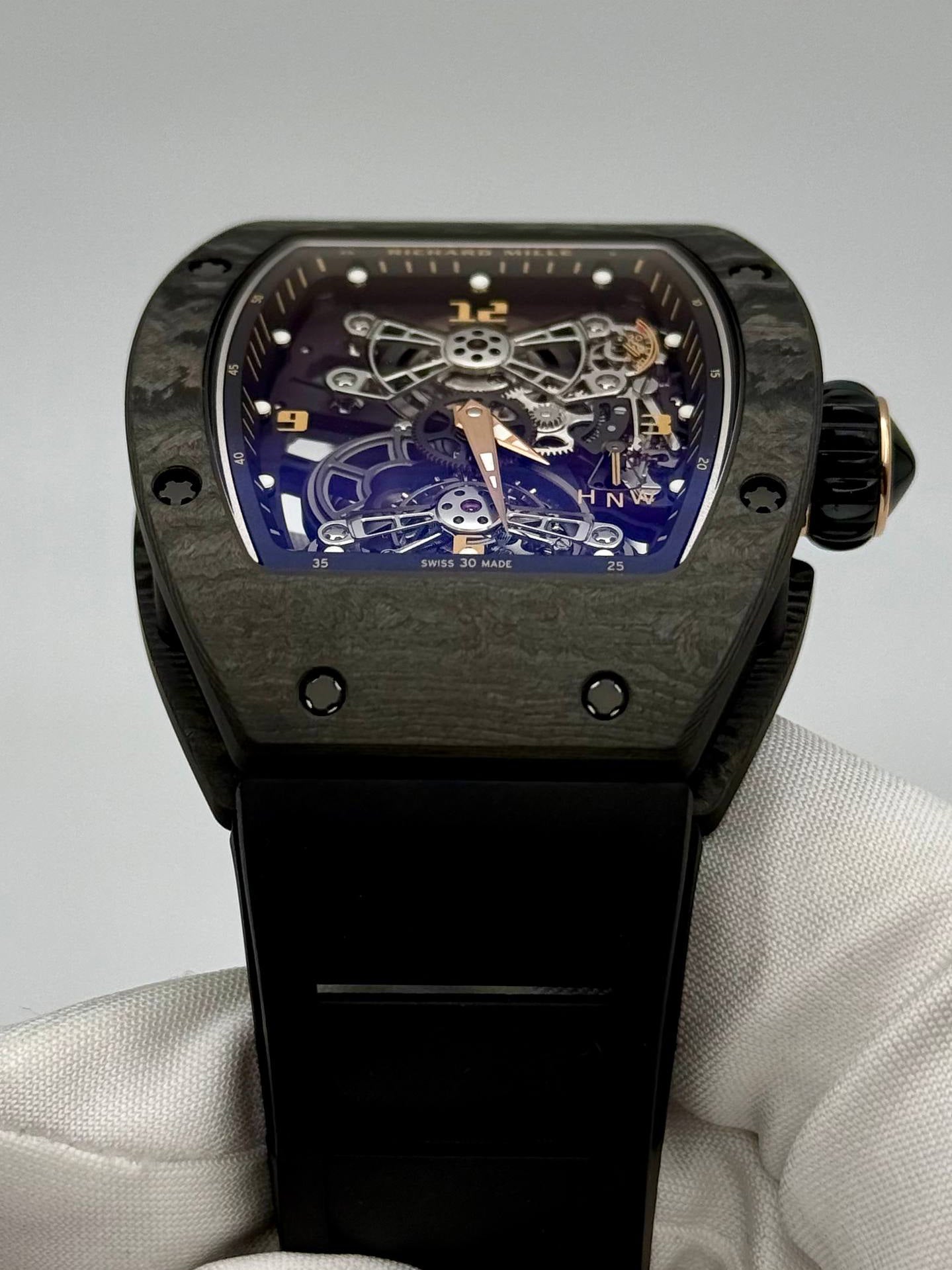 Richard Mille RM 17-01 Black NTPT Tourbillon 理查德米勒 RM 17-01 Black TPT Carbon 陀飞轮腕表 | WORLDTIMER