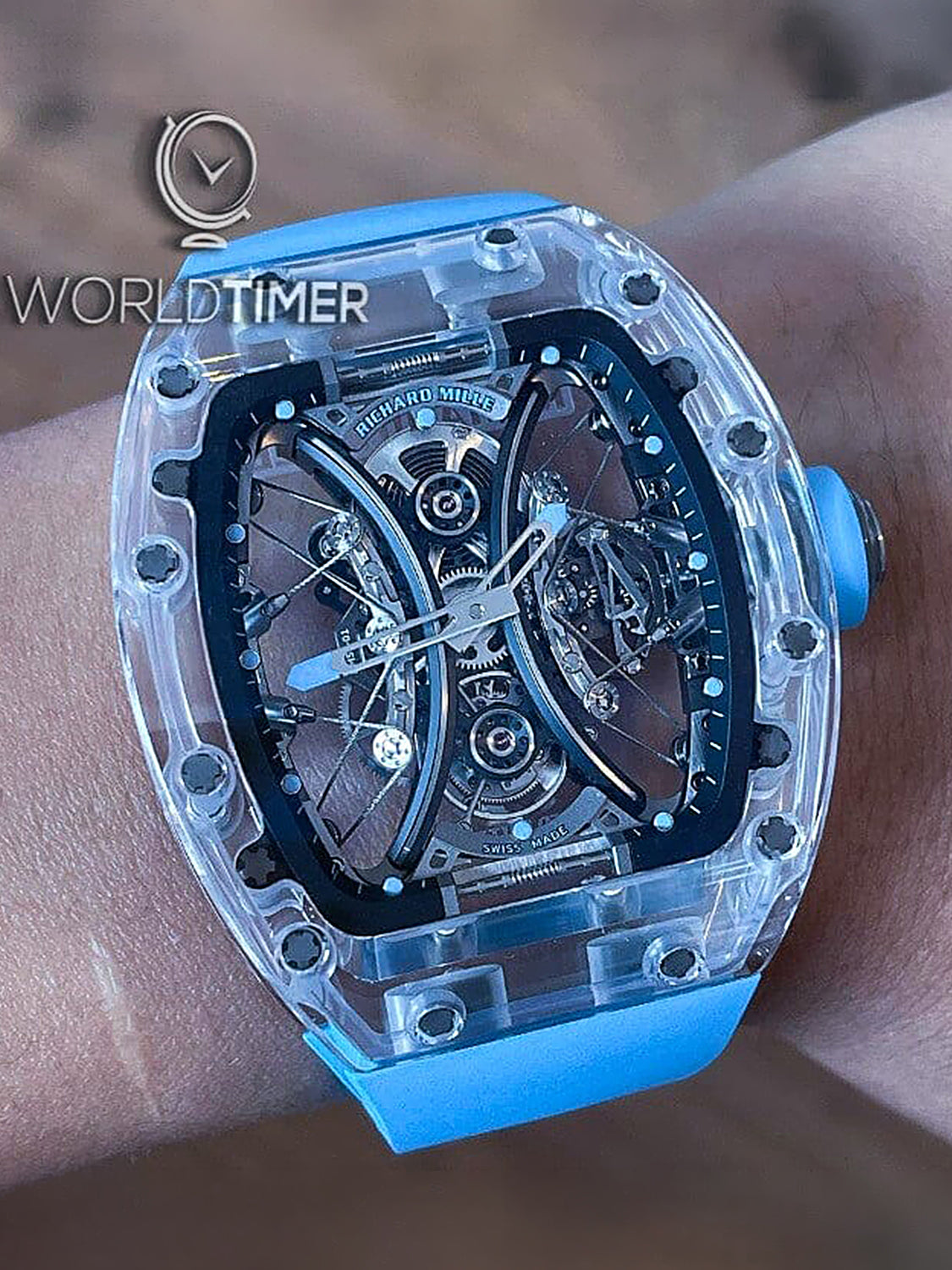 Richard Mille RM 53-02 Sapphire Tourbillon 理查德米勒 RM 53-02 陀飞轮蓝宝石腕表 | WORLDTIMER