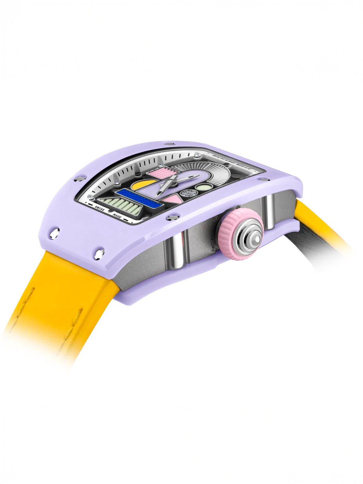 Richard Mille RM 07-01 Lavender 理查德米勒 RM 07-01 粉紫色 陶瓷女士表 | WORLDTIMER
