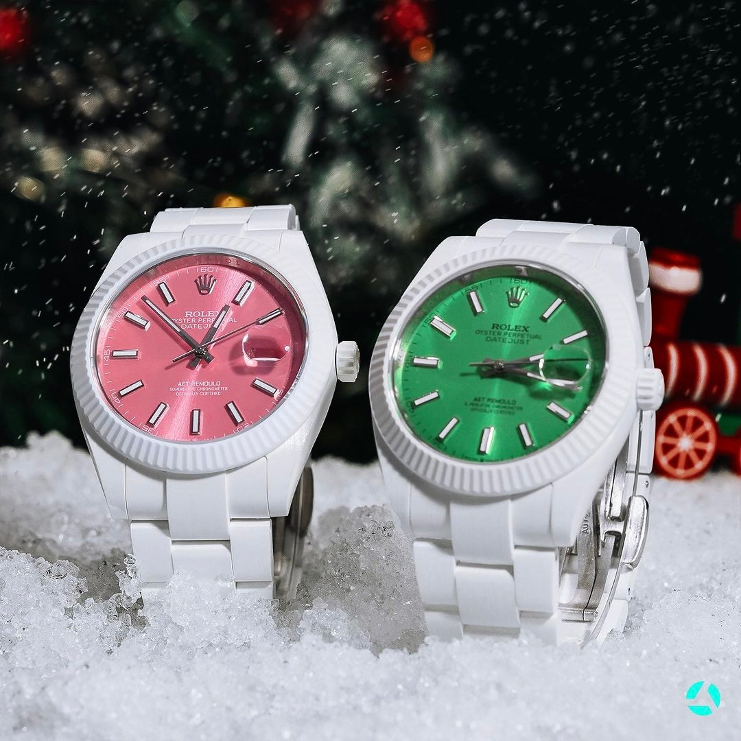 2024 New Arrival Rolex Datejust 41 "KYOTO" Full Ceramic Watch By AET REMOULD | WORLDTIMER