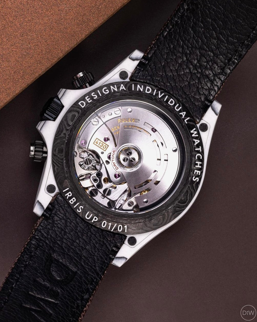 UNIQUE DiW Rolex Daytona CarboQuartz "IRBIS GRADIENT DIAL" 渐变色表盘劳力士 DiW迪通拿 | WORLDTIMER