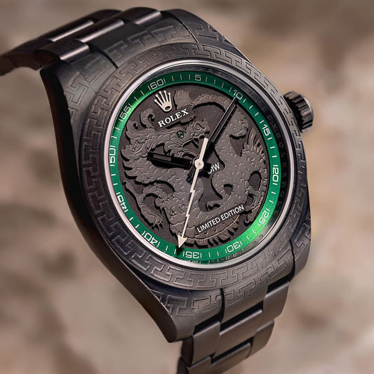 DiW Rolex Milgauss DRAGON 116400GV 劳力士DiW Milgauss 116400 | WORLDTIMER