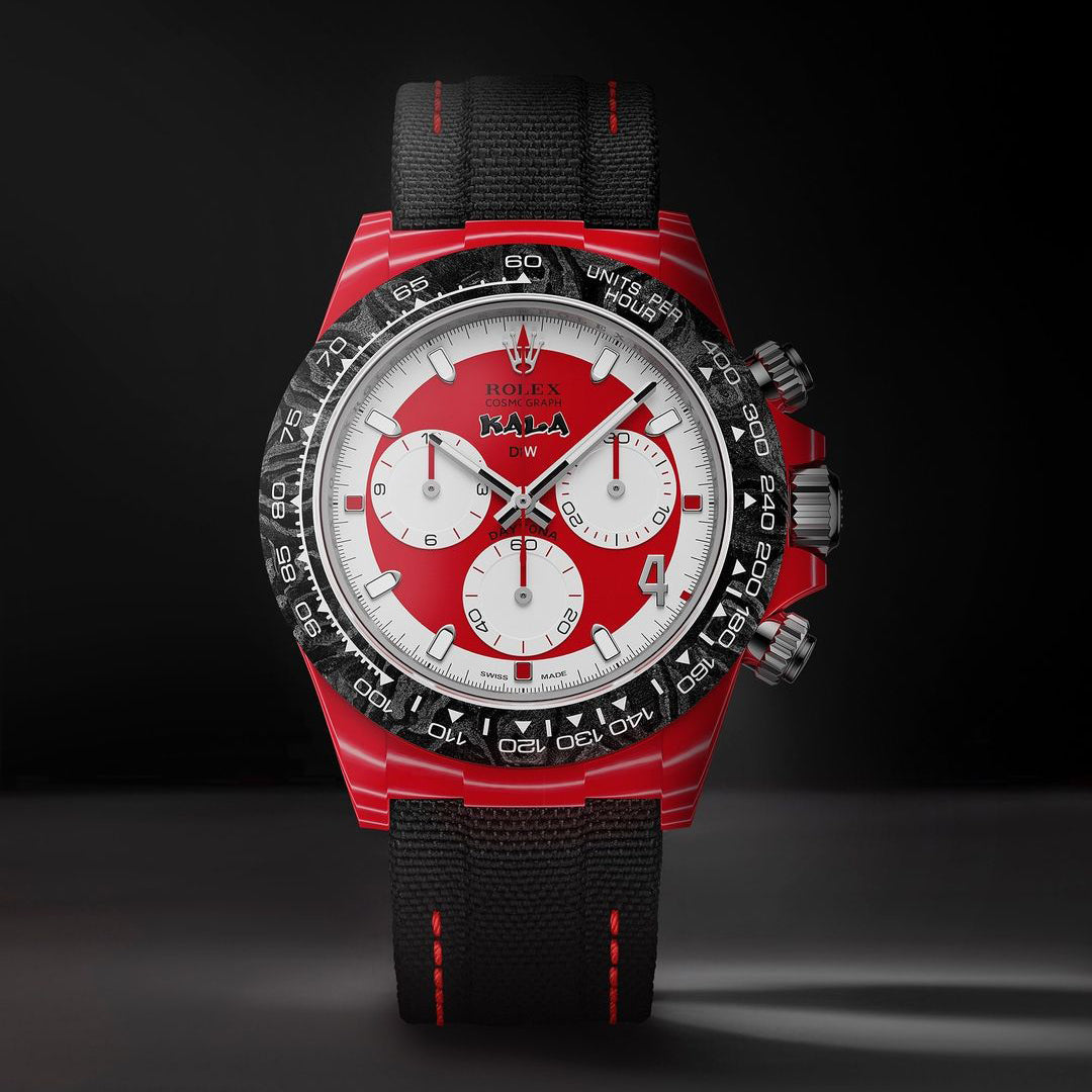 "KAKHA KALADZE x DiW" Rolex Daytona CarboQuartz 劳力士 石英纤维迪通拿 | WORLDTIMER