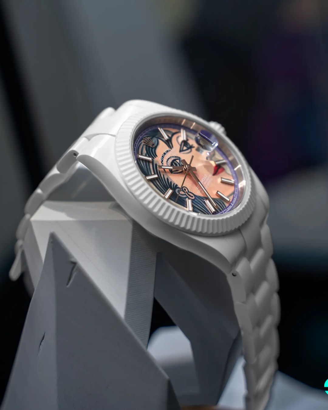 AET REMOULD x PICASSO Rolex Datejust PORTRAIT OF DORA MARA 勞力士日誌型 全陶瓷手錶 | WORLDTIMER